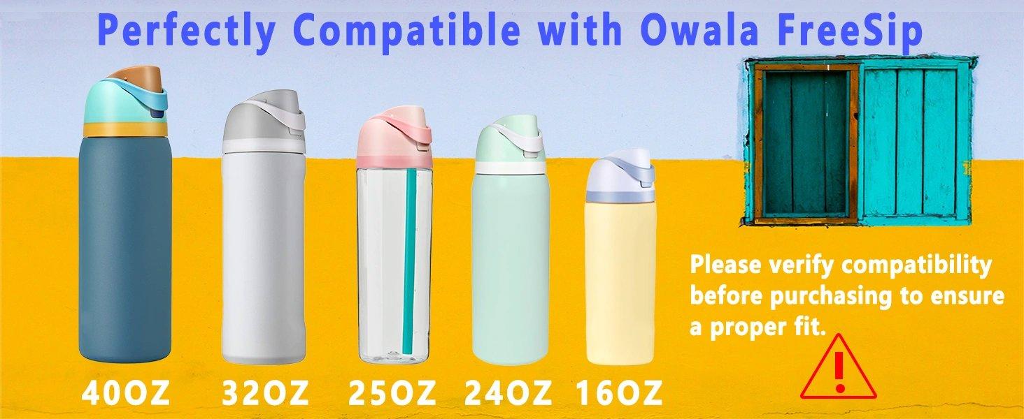 Replacement Lid for Owala FreeSip Water Bottle,Compatible with Owala FreeSip 16oz 24oz 32oz 40oz,Premium Replacement Accessories for Owala Cap,Leakproof,BPA-Free