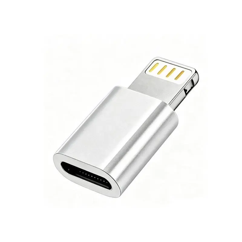 USB-C to Lightning Adapter, Compatible with iOS 14/13/12/11/XR/XS/x/8, Fast Charging Converter, Ideal for iPhone Models