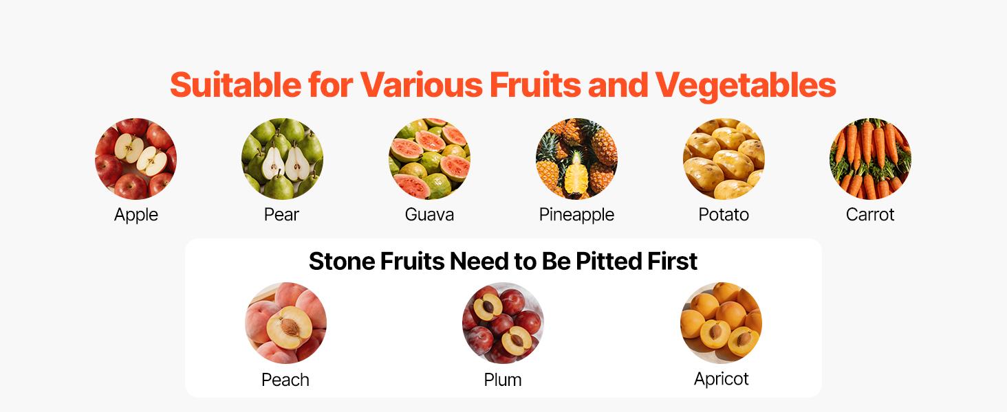 VEVOR 1100W Electric Fruit Apple Crusher, SUS304 Freestanding Crushing Machine, Grinds Whole Apples Up to 3.15 Dia, 164 KG/H Capacity, Cider Press for Apples, Pears, Pineapple, Guava, Carrot, Potato