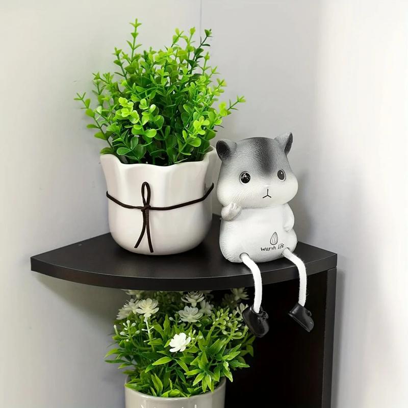 Creative 5-Tier Wall-Mounted Triangle Storage Rack, Multifunctional Decor Organizer for Living Room Kitchen and Bedroom, No Drill Space-Saving Solution