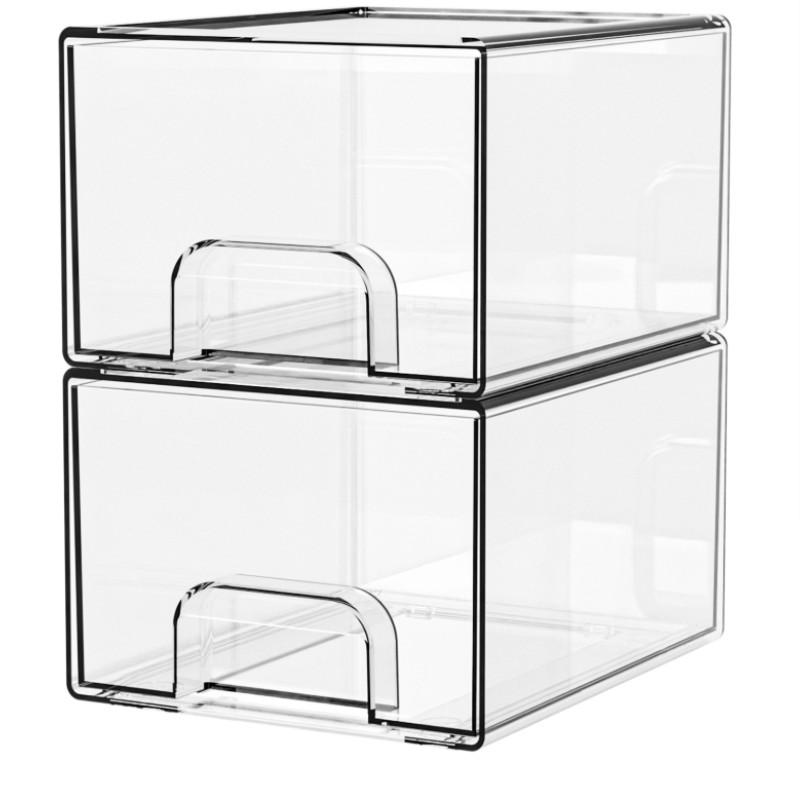 Stackable Bottle Organizer Set, BPA-Free Space-Saving Storage, Ideal for Baby Bottles, Makeup, Bathroom, Food Storage, Best Christmas Gift