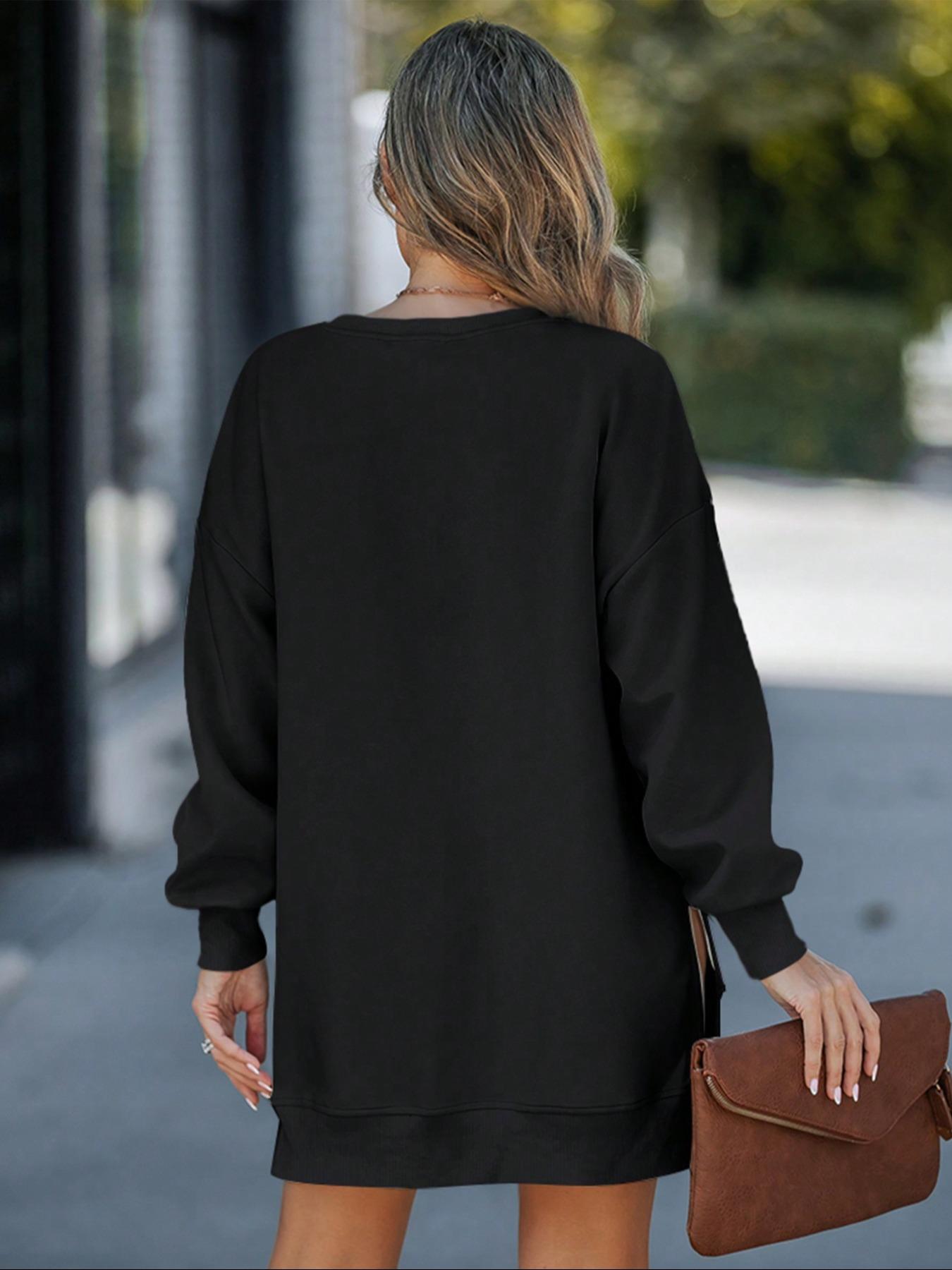 LovelyWholesale  Women's Colorblock Long Sleeve Pullover Hoodie, Casual Loose-Fit Side Zipper Design, Comfortable Spring Fashion