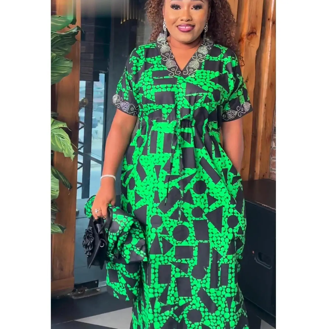 African Dresses for Women Elegant 2025 Muslim Summer Fashion Kaftan Abayas Boubou Robe Dashiki Ankara Print Outfit Evening Gown