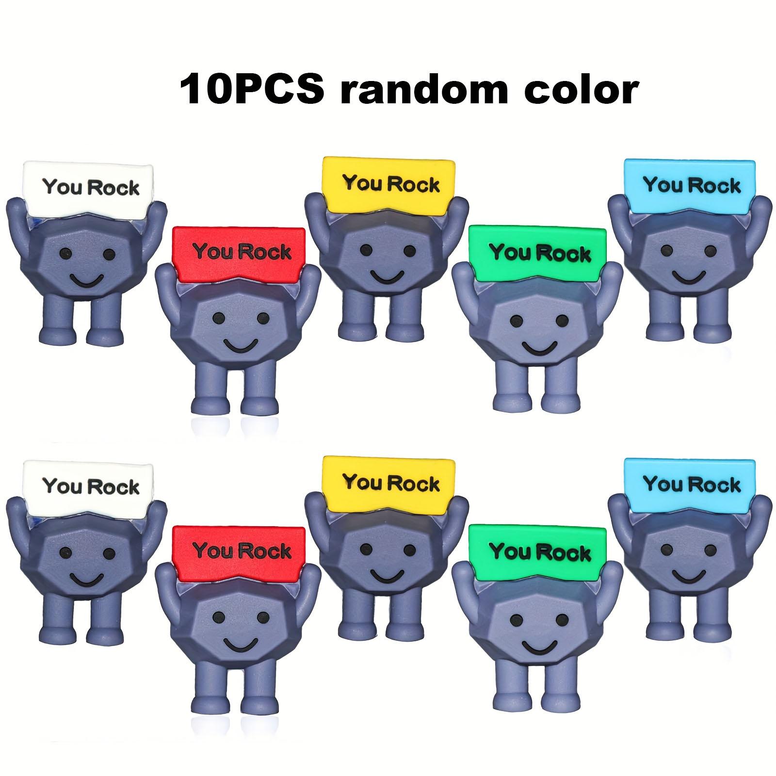 Random 10 Mini Inspirational Figurines Decorations, Encouragement Birthday Gifts for Colleagues Employees Teachers, Christmas Graduation Presents