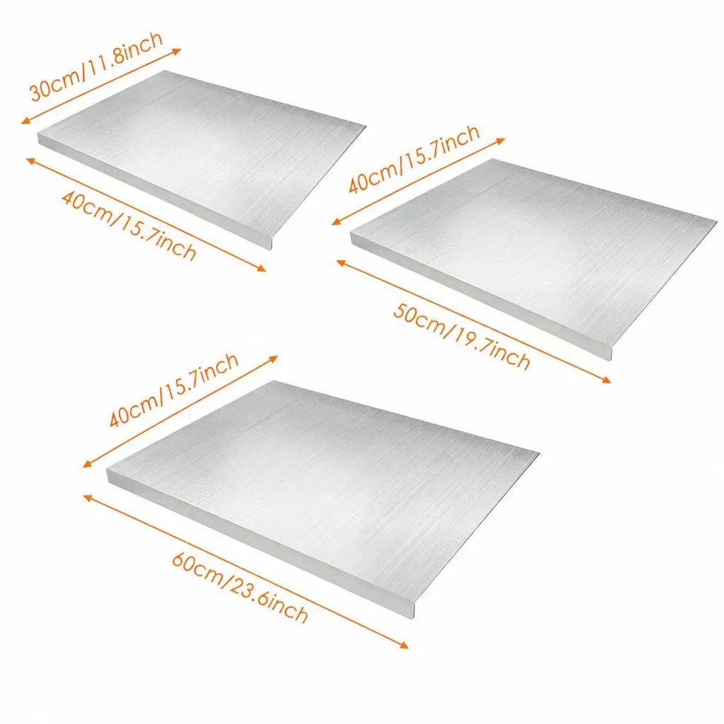 3PCS‑Folded Edge