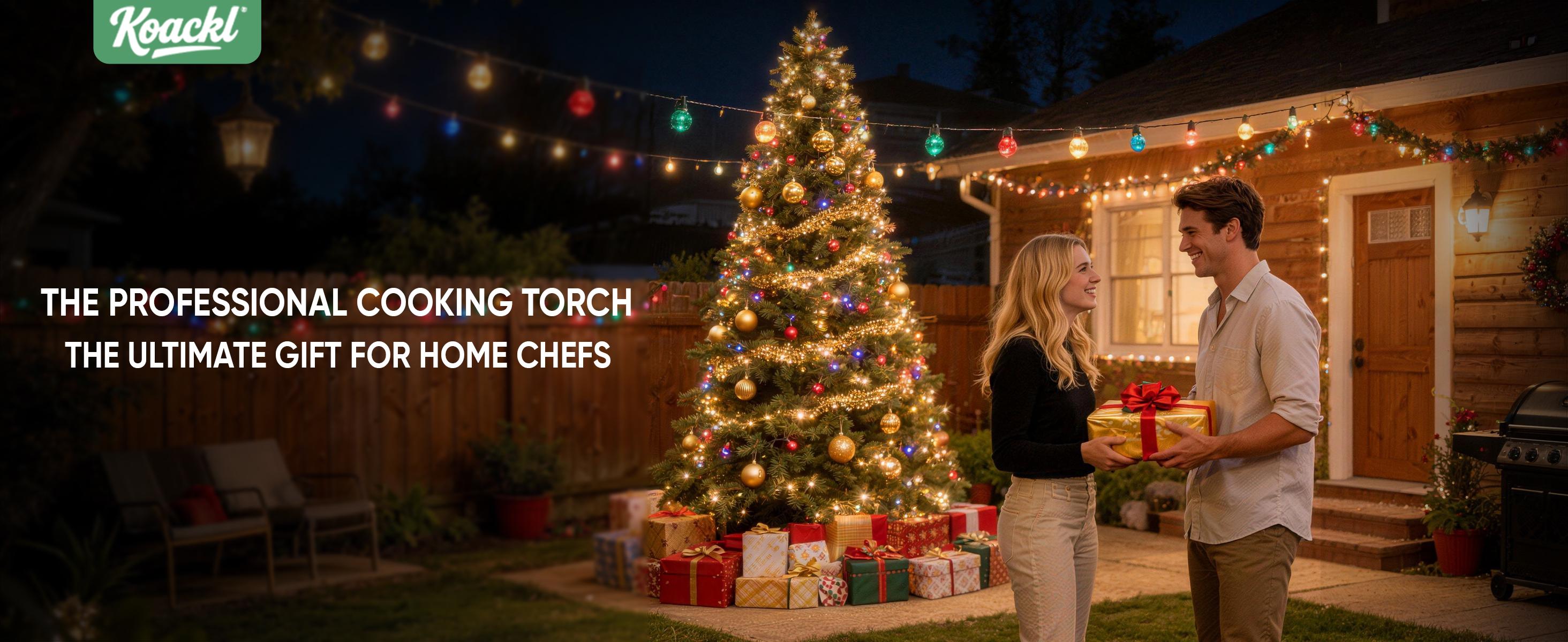 Kitchen Torch Gifts for Fathers Day, Powerful Propane Torch Gun for Campfire Starting, Adjustable BBQ Torch for Home Baking Supplies, Steak & Creme Brule Searing, Weeding(Tank Not Included)