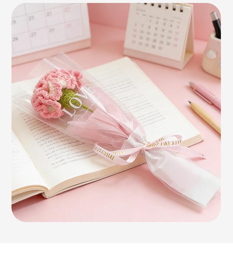 Gifts for Mom from Daughter Son - Cute Mothers Day, Birthday Gifts for Moms- Mother's Day Handmade Bouquet Sunflower Handmade Knitted Flower