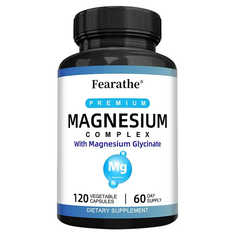 Fearathe Magnesium Health Supplement , Supports Muscle Health, 120 Capsules