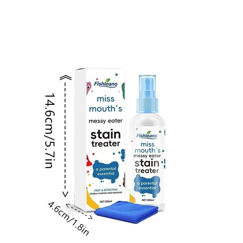 Clothing Stain Remover Spray, Stain Remover, Portable Small Bottle, Tough Stain Cleaner, Fabric Care Spray, Easy to Use