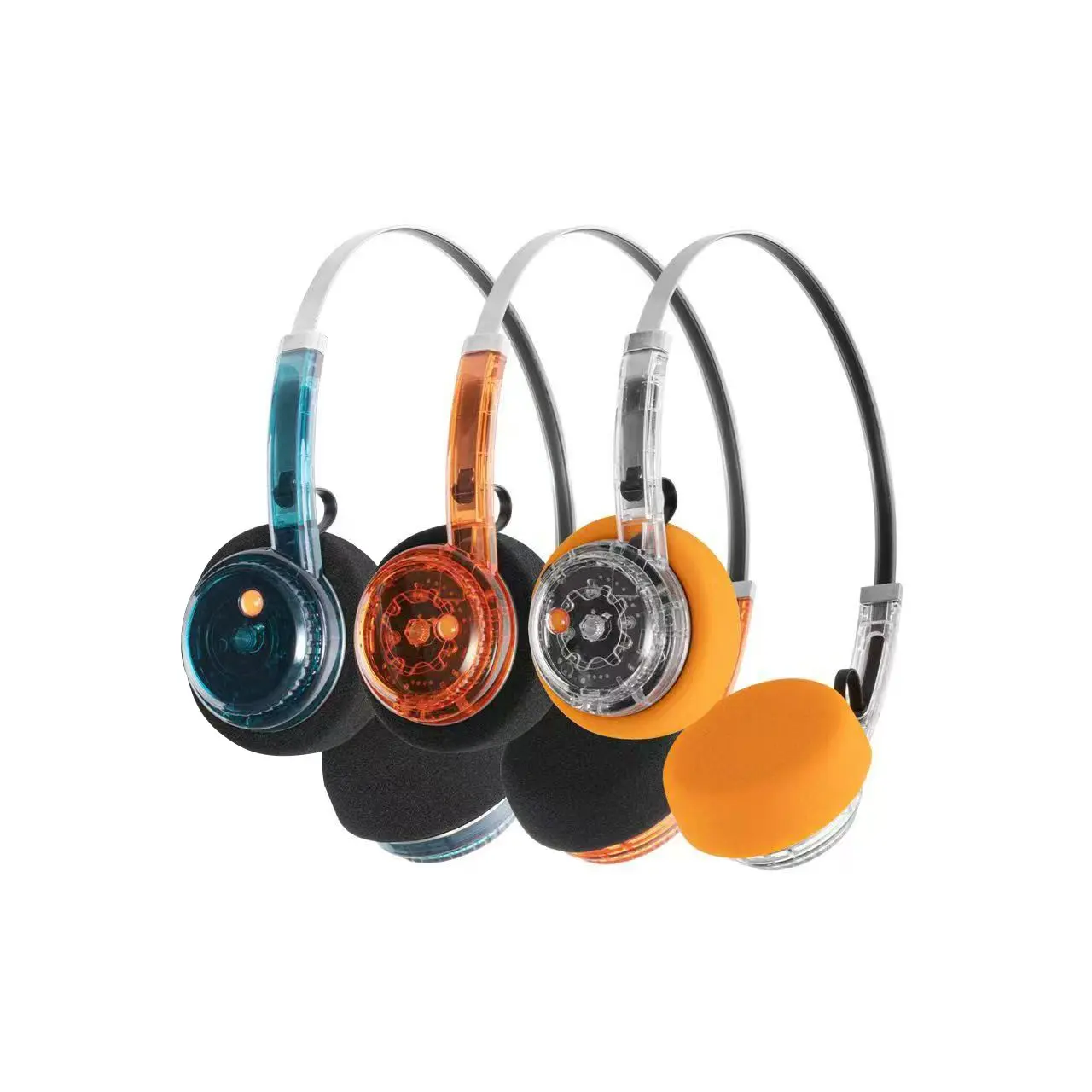 3pcs Bluetooth-compatible Headphones Set, Wireless Headphone, Multicolor, Comfortable Noise-Canceling, Long Battery Life, Ideal for Students & Gamers