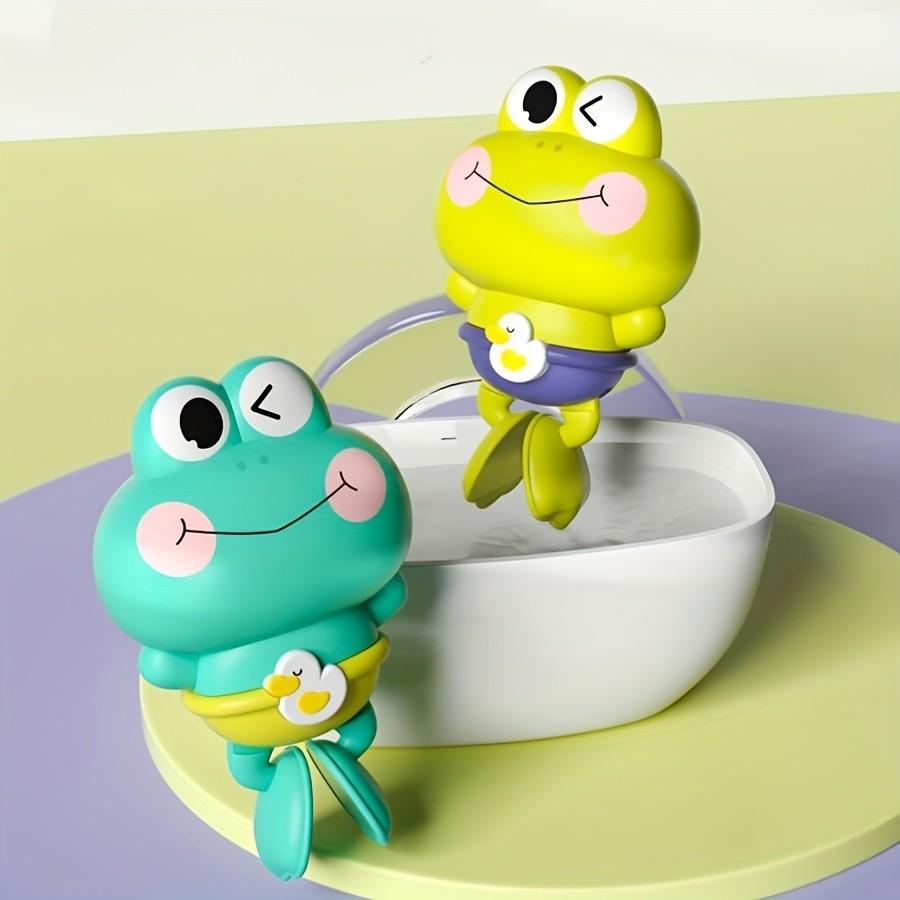 Summer Pool Animal Frog Sprinkler Toy, Kids Bath Toy with Spray Nozzle, Suitable for Shower and Pool Play, Random Color, Perfect Gift