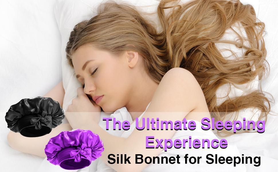 Curly Hair Brush Set 17 Counts Detangler Brush Wide Tooth Comb Nylon Bristle Satin Bonnet Hair Clips Edge Brush for All Hair Types Black&Purple