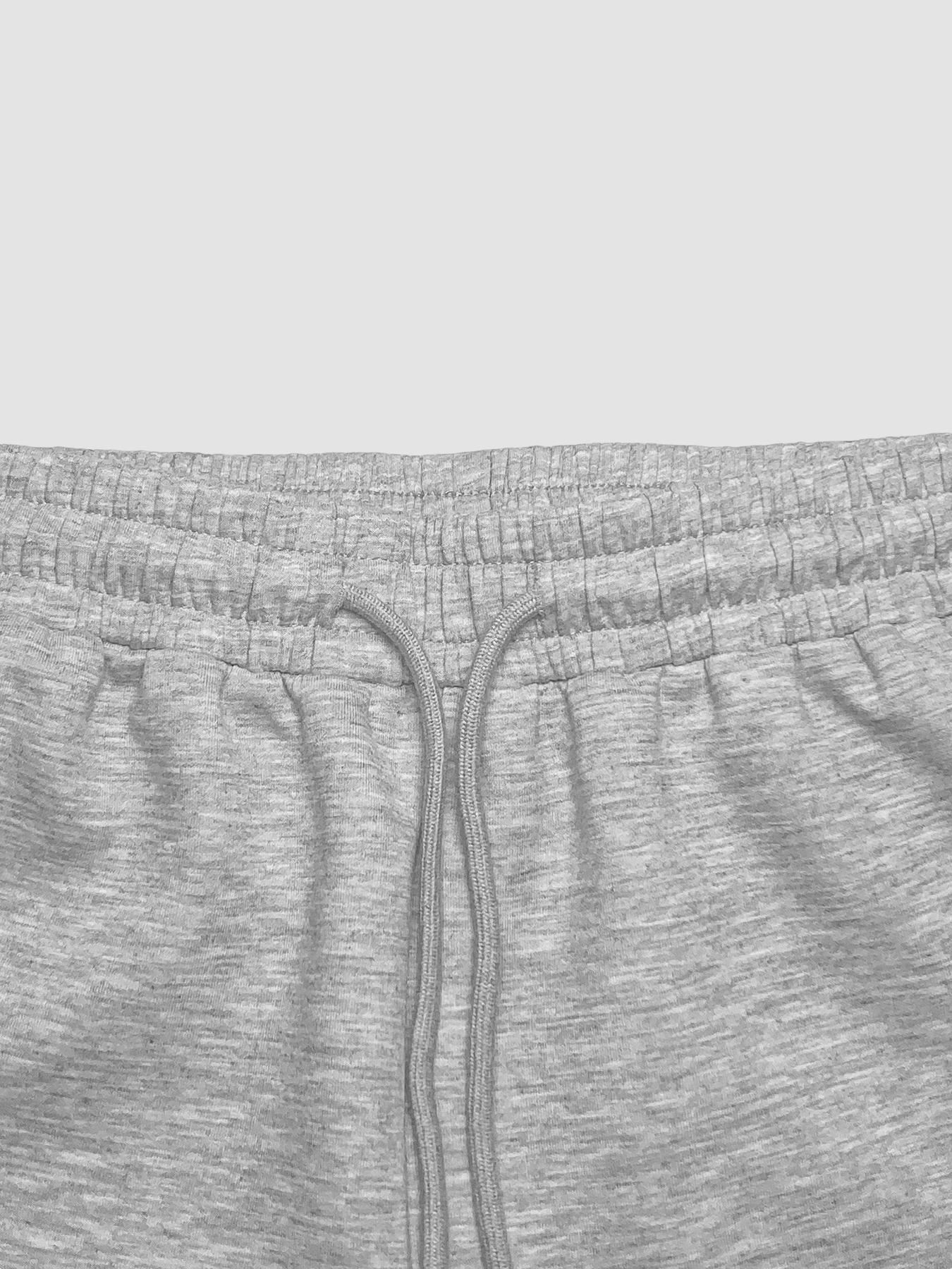 Women's Solid Color Wide Leg Sweatpants with Drawstring Waist, Breathable Outdoor Running Pants for All Seasons, Fitness and Commuting Wear