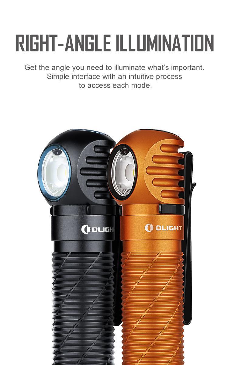 OLIGHT Perun 2 2500 Lumens Rechargeable Headlamp, Multi-Functional  MCC Waterproof Flashlight with Headband