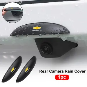 Abs Car Rearview Camera Rain Cover, Silicone Weatherproof Protector for Chevrolet Cruze Sonic Silverado Trax Camaro Captiva Equinox Trailblazer Car Accessories