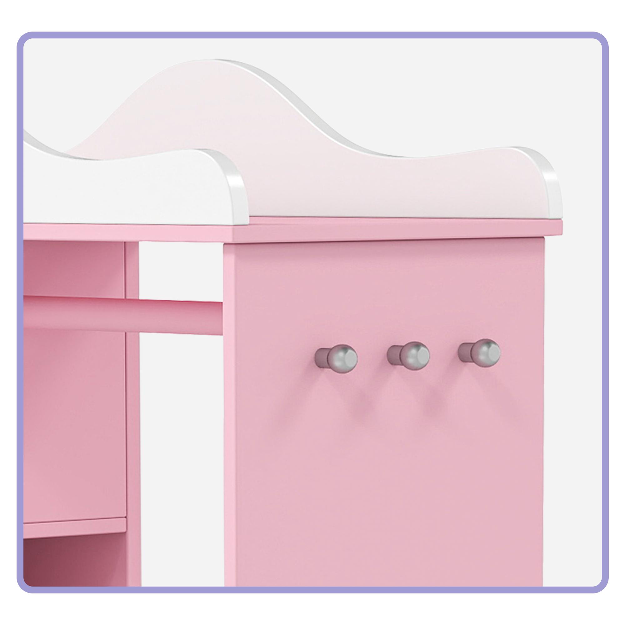 Topwin Multifunctional Girl’s Storage Cabinet with LED Mirror, Jewelry & Clothes Organizer – Safe & Stylish Topwin Multifunctional Girl’s Storage Cabinet with LED Mirror, Jewelry & Clothes Organizer – Safe & Stylish