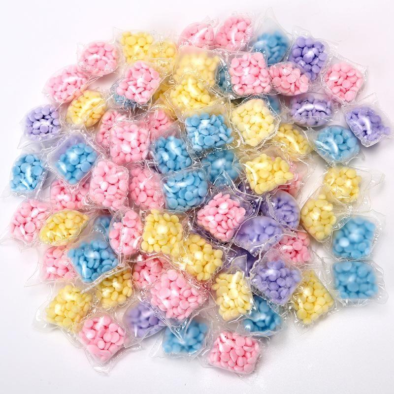 100pcs Laundry Scent Beads, Long-Lasting Fragrance Softener, Odor Eliminator, Color Protection, Fabric Freshener Granules, Home Use