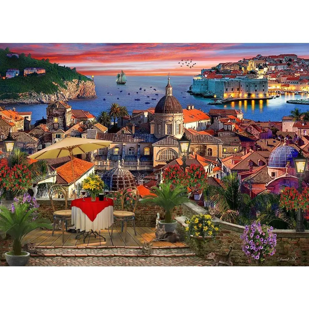 Vermont Christmas Company Dubrovnik Jigsaw Puzzle 1000 Piece
