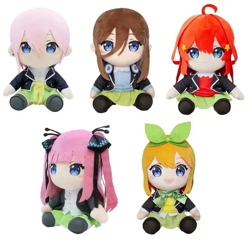 2026 New hot item The Quintessential Quintuplets Nakano Nino Nakano Miku Anime Plush Soft Pillow Plush Doll Toys Gifts Cartoon Figures Plush Doll