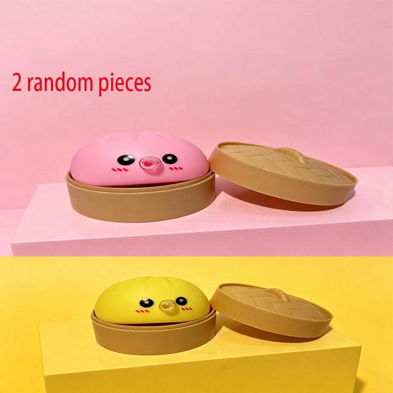 Bubble Gum Baozi Stress Relief Toy, Large Steamer Print Emoji Baozi, Fun and Interactive Kids' Plaything, Perfect for Children