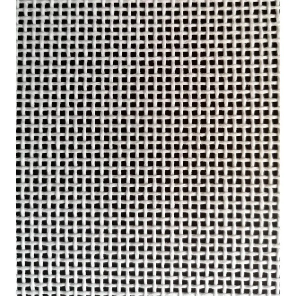 Needlepoint Canvas 13 Mesh Cotton White Blank Embroidery Fabric – 19" x 17"