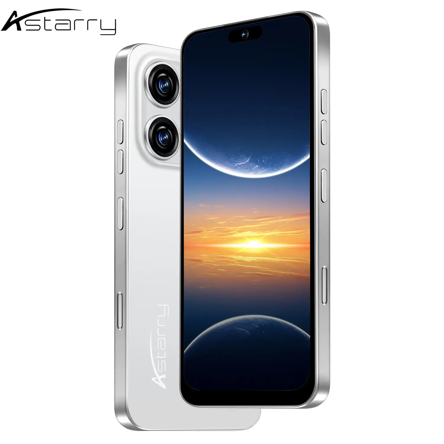 Astarry-4g Smart Phone 16 Pro Max, 6.93-Inch Screen, Large Screen Smartphone, Eight Core Smartphone, 8-Core Mtk6762, 6gb+128GB, Android 12, Dual Sim Smartphones, WiFi, Bluetooth-compatible, Gift Idea