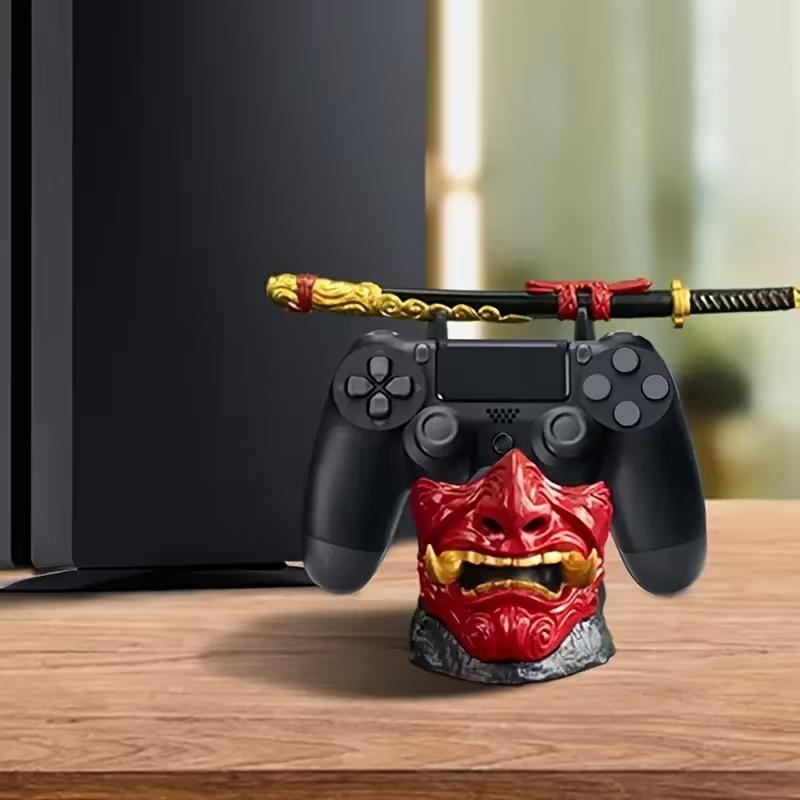 1pc Game Controller Stand, Suitable for Home and Office Phone Holder, Universal Phone Holder, Cell Phone Holder, Store Counter Decoration, Christmas Gift for Gamers and Horror Movie Fans, Unique Gaming Accessory, Exquisite Design