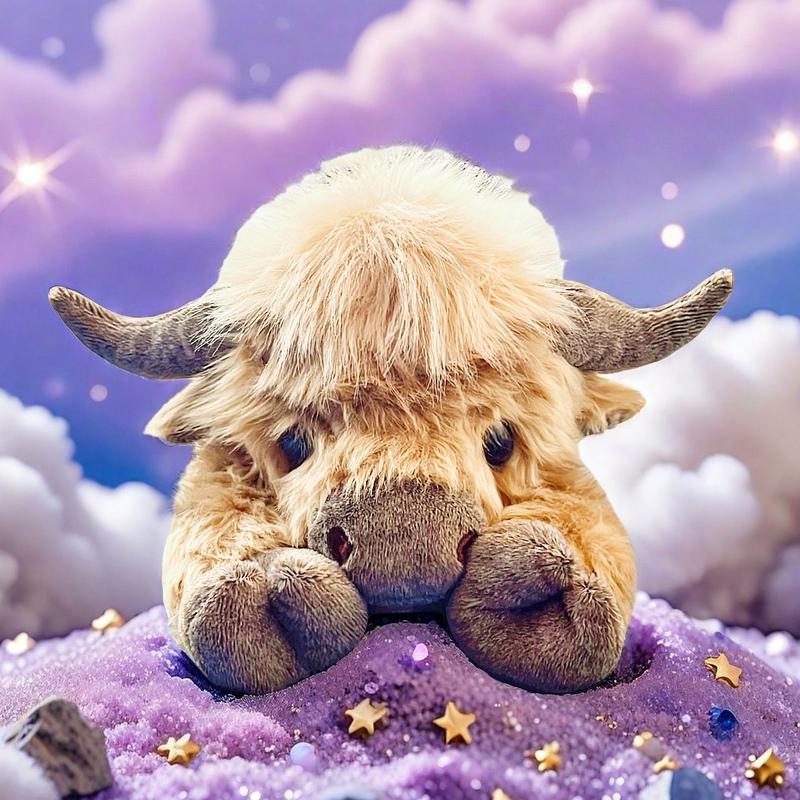 uoozii 20-24" | 4-5 Pounds Highland Cow Capybara Cat Dog Sloth Elephant Weighted Stuffed Animals with Unscented Microwavable Heating Pad, Coolable Heatable Weighted Plush Warm Gift for Stress & Period Pain Relief #Summervibes