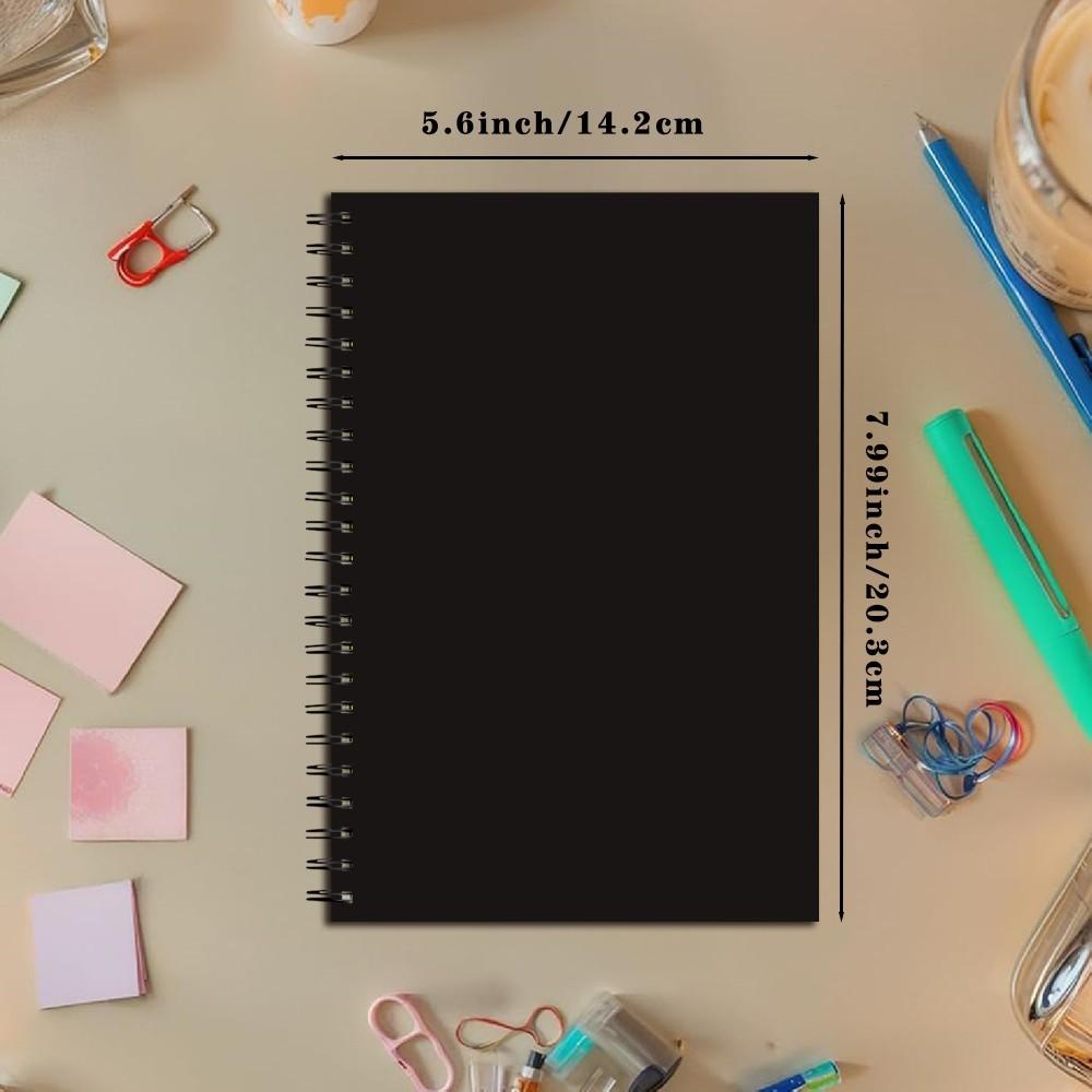 Humorous Spiral Coil Notebook Diary, Evil Plan & Unicorn Satirical ...