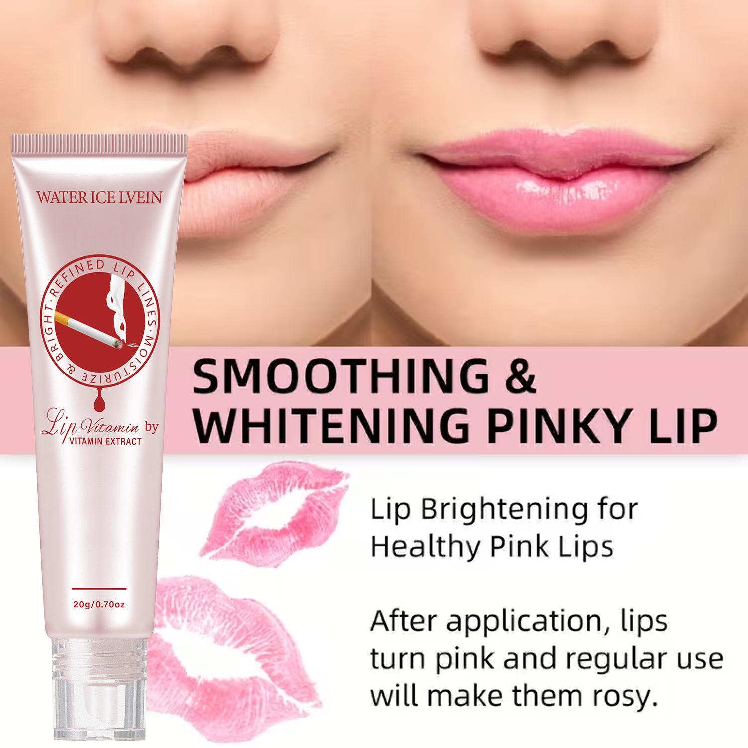 Lip serum, lip gloss for dark lips, lip balm for smokers and non-smokers, dark color, Lip care