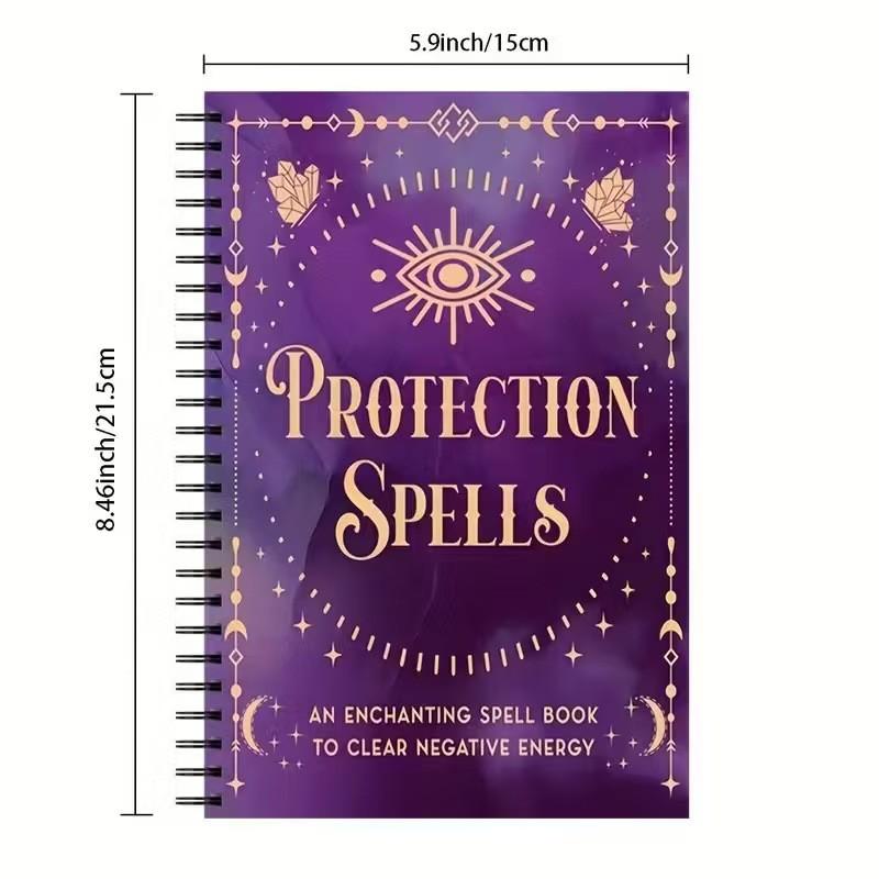 High Aesthetic Mystical Notebook for Mysticism, Witchy, Gothic Lovers, Ideal for Notes and Planning, Perfect for Unique Style Enthusiasts, Enchanting Spell Book