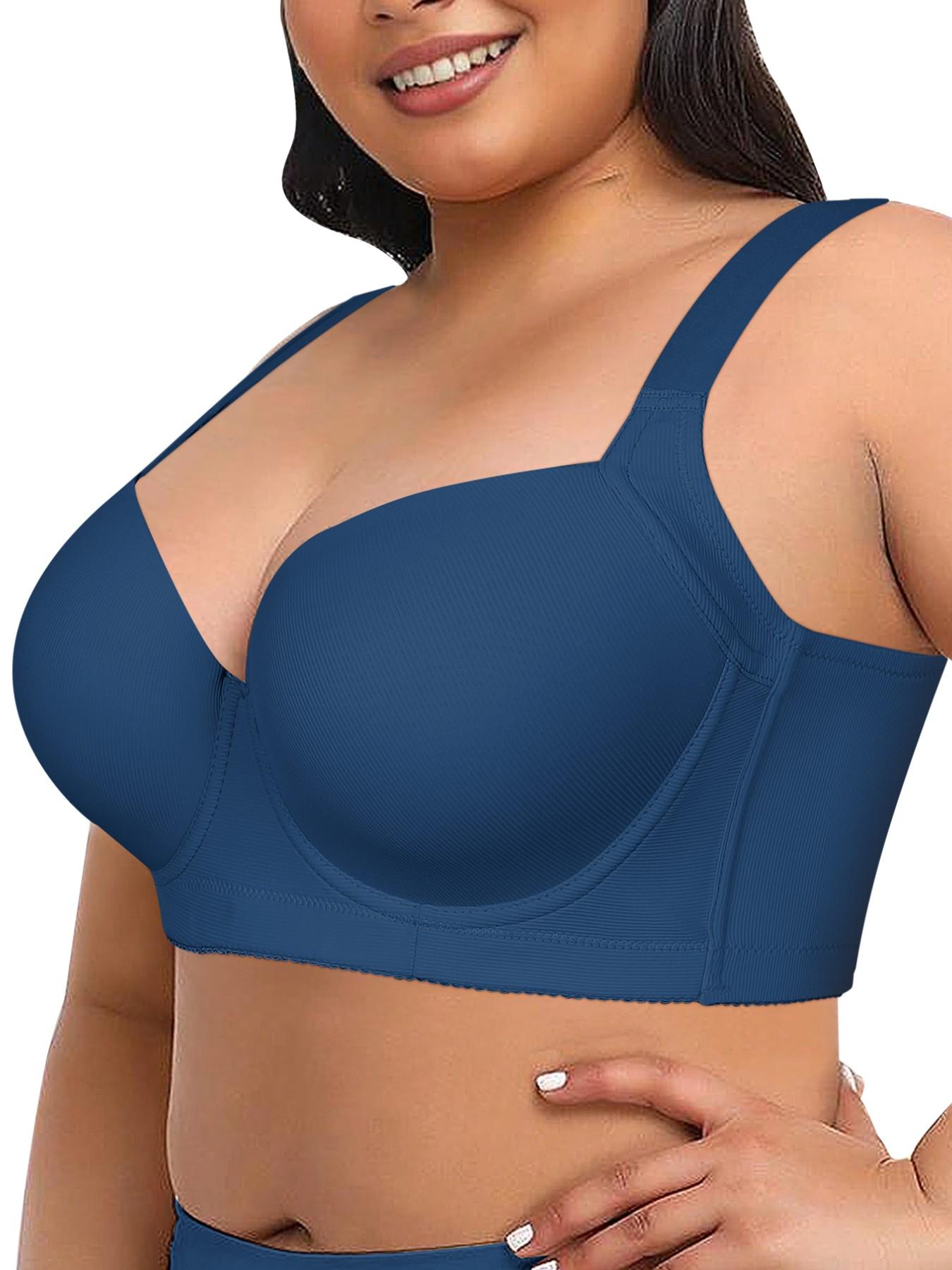 【Plus Size】Women Full Coverage Underwire Bra, Comfortable & Stylish Design, Medium Support, Perfect for Special Occasions & Daily Wear