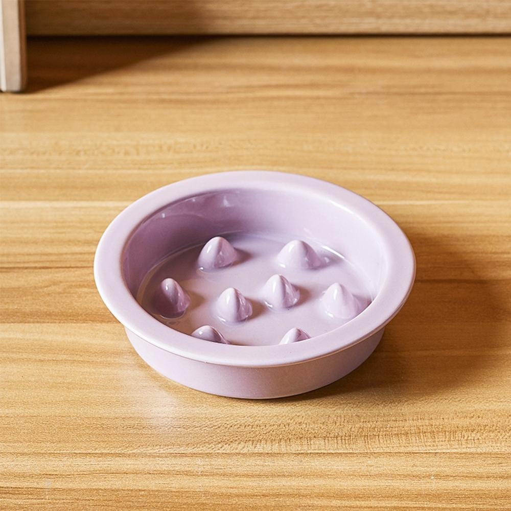 Slow Feed Ceramic Dog Pet Slow Feeder, Cervical Spine Protection, Anti-Choking Cat Bowl, Dog Food Bowl, Cat Food Bowl, Elevated Slow Feeder, Slow Feeder Bowls