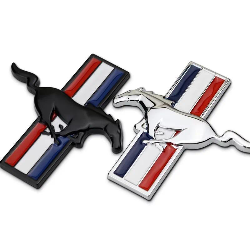 Car 3D Metal Badges Trunk Body Window Side Decoration Sticker For Ford ST Line Focus Mustang Fiesta Puma Ranger Kuga MK7 MAX F15