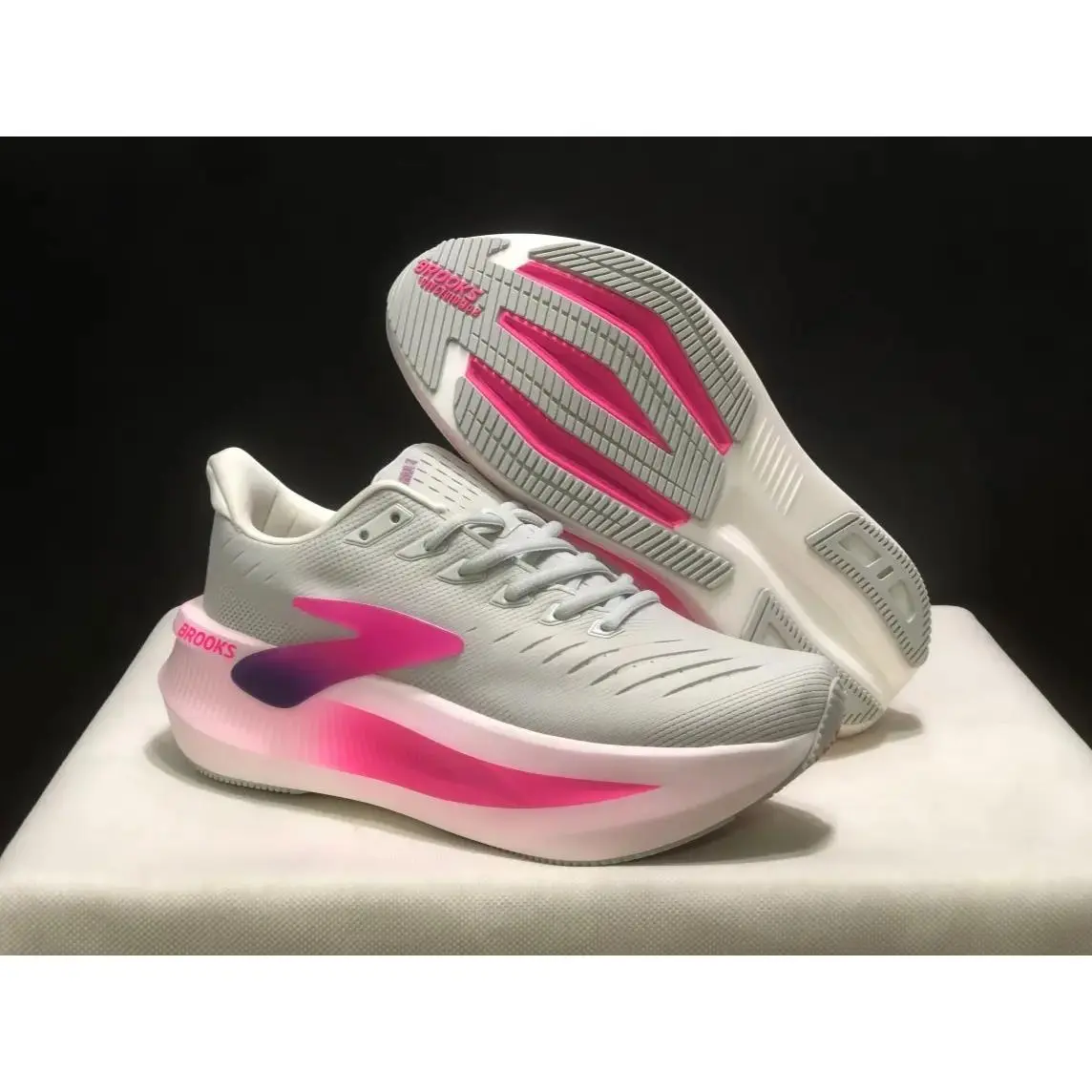 Glycerin Max 2 Lightweight Racing Running Shoes, Soft Foam Midsole, Athletic Sneakers for Gym Training, Outdoor Errands & Short‑Distance Walking