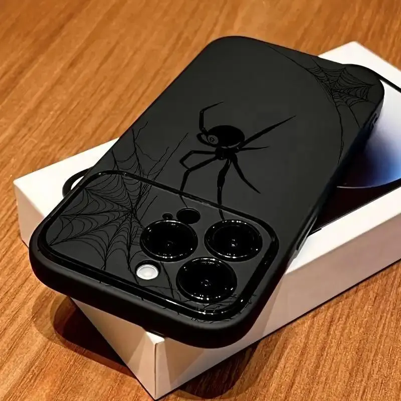 Window Soft Shell Cellphone Case - Black, Fully Protected Shockproof, Full Coverage iPhone Series Protector for iPhone 18 Pro Max/17 Air/17 Plus/16 Plus/16E/16 Pro Max/15/14/13/12/11, Family Christmas Gift