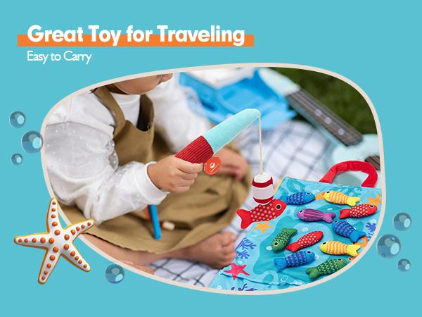 hahaland Toddler Fishing Set Montessori-Inspired Fishing Game with 22 Pcs for 1 Year Old Boys Girls Number Counting Color Sorting Learning Educational Gift 12-18 Months Holiday Christmas Birthday Gift Easter Basket Stuffers Ideas hahaland Toddler Fishing Set Montessori-Inspired Fishing Game with 22 Pcs for 1 Year Old Boys Girls Number Counting Color Sorting Learning Educational Gift 12-18 Months Holiday Christmas Birthday Gift Easter Basket Stuffers Ideas