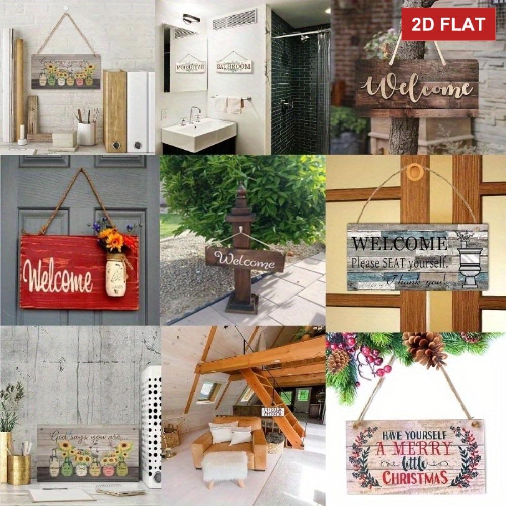 Christian Wall Art Inspirational Bible Verses Wall Decor Motivational Decor Art for Bedroom Living Room Office Kitchen  11.8x5.9in