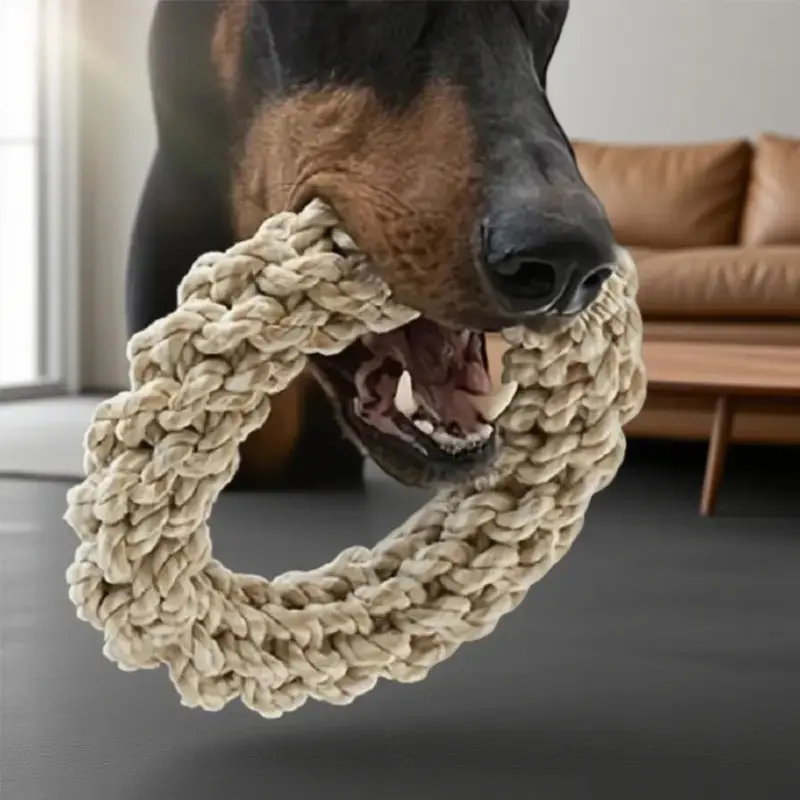 Durable Bite-Resistant Dog Toy, Heavy-Duty Interactive Tough Chewer Chewing Toy for Medium to Large Dogs, Perfect for Tug-Of-War and Solo Play