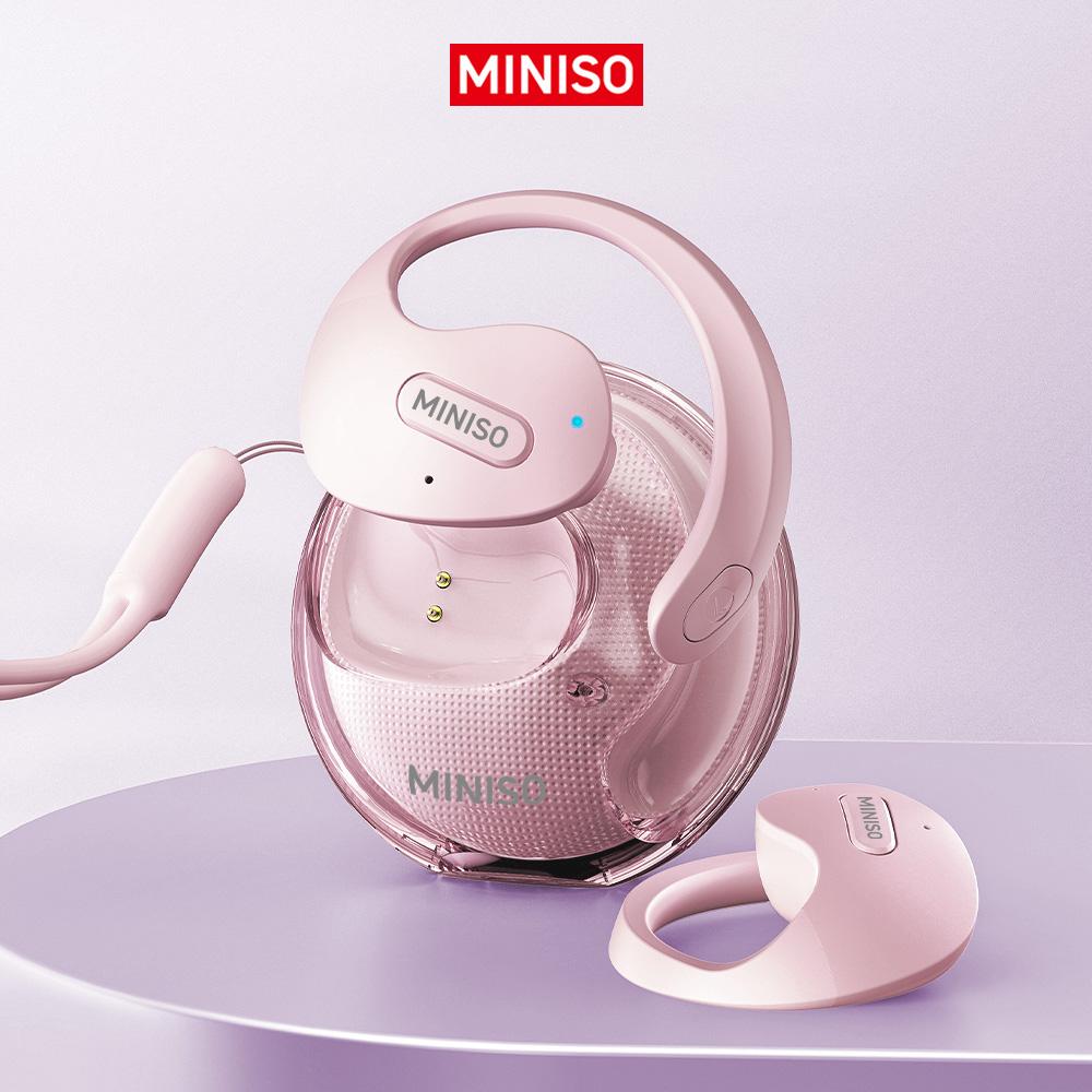 MINISO X15 Pro Earphone Wireless Bluetooth 5.4 OWS Waterproof Sport Headsets Support Playing Music Headphones Noise Reduction Headphones with Mic