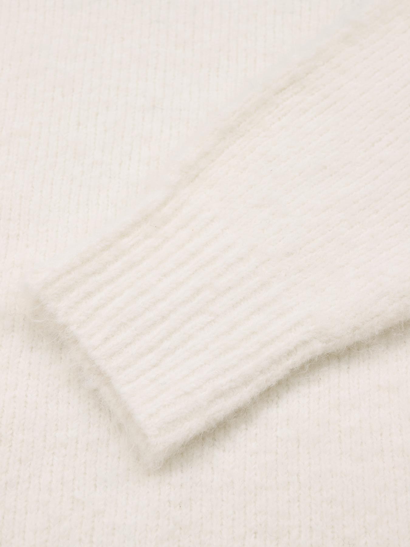 Women's Fashion Casual Soft Knit Sweater, Asymmetrical Shoulder Long Sleeve Pullover, Loose Fit Fall & Winter Wear