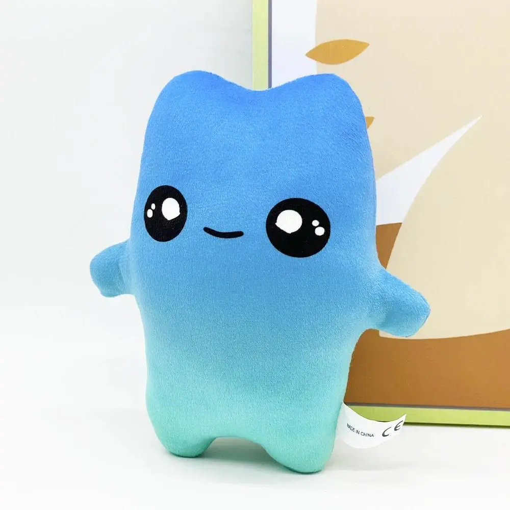 Sprites Plush Doll Toy 20CM Cartoon Cute Soft Blue Gradient Big Eyes Plush Doll Toy Game Periphery For Kid Gift