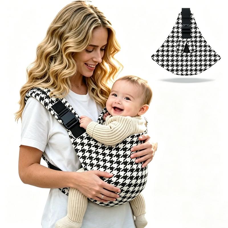 Baby Carrier Slung, Portable Lightweight Anti-Slip Bottom Seat, Leopard Print Design, Unisex Infant & Toddler Wear, Travel, 10-30 Lbs Capacity