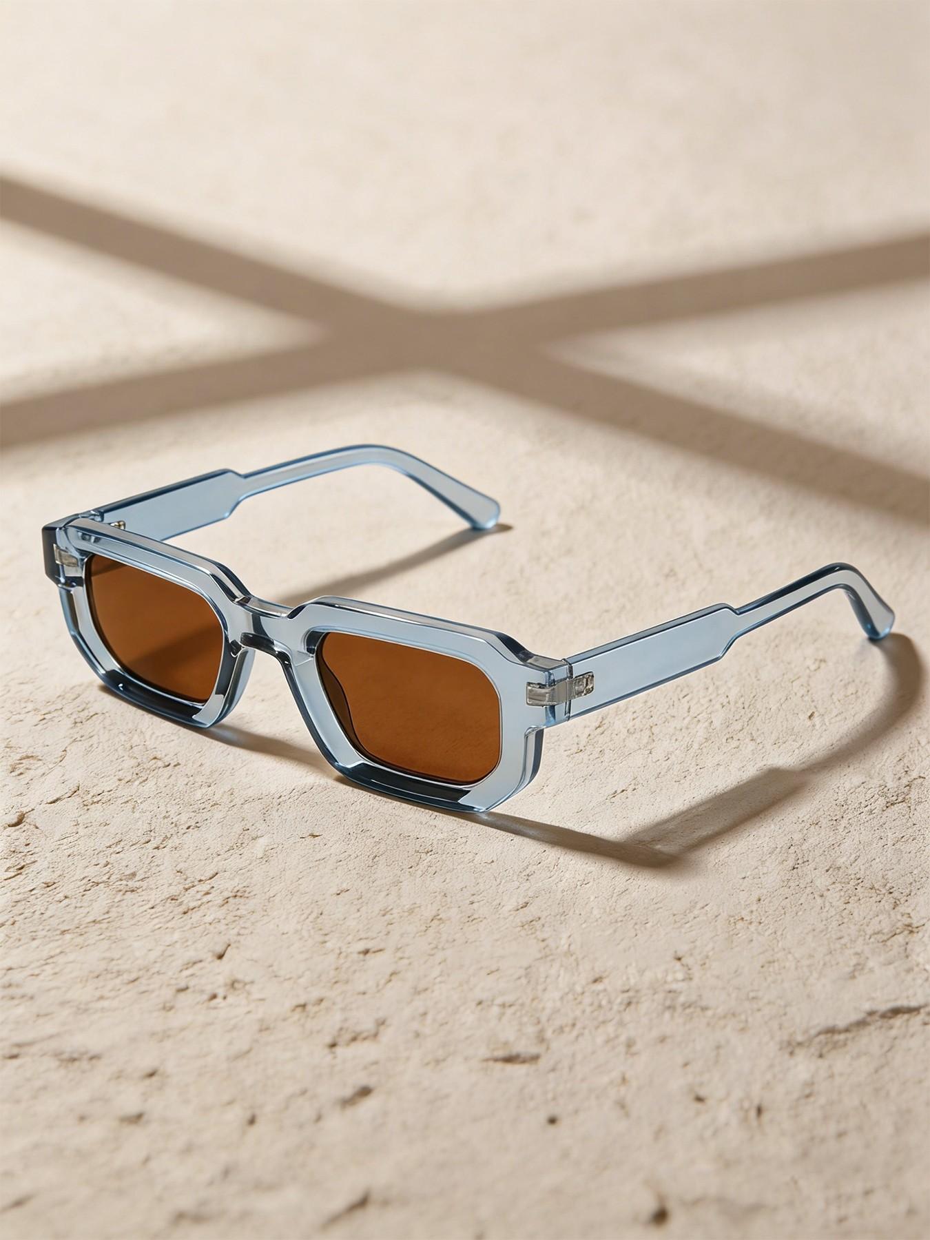 Unisex Square Sunglasses, Perfect for Daily Driving and Music Festivals, Ideal Gift Choice, Stylish and Versatile Eyewear