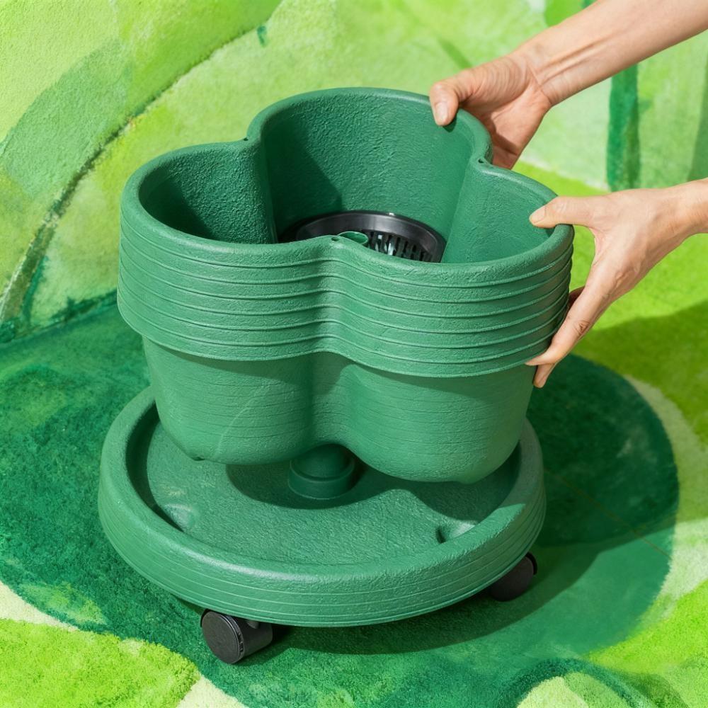 Multi-Layer Vertical Plant Pot, Hangable and Stackable, New Strawberry and Flower Planter, Three-Section Design, Ideal for Balcony, Garden, Indoor Plants, Strawberry Vertical Planters