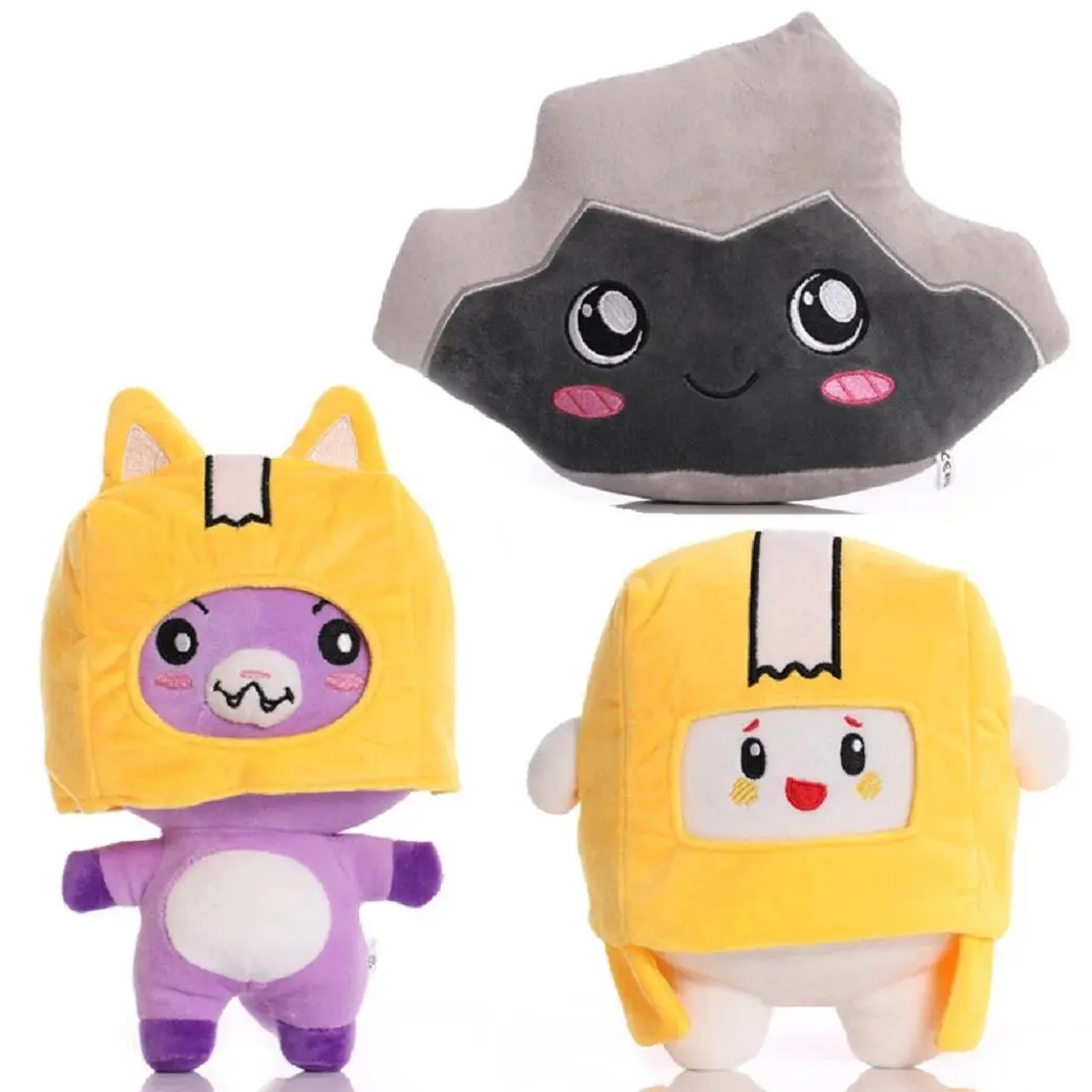 HOT Lanky--box Removable Cartoon Robot Soft Toy Plush Children's Gift Turned Into A Doll Girl Bed Kawaii Pillow Lovely Gift Popular toys 2026 Hot selling toys