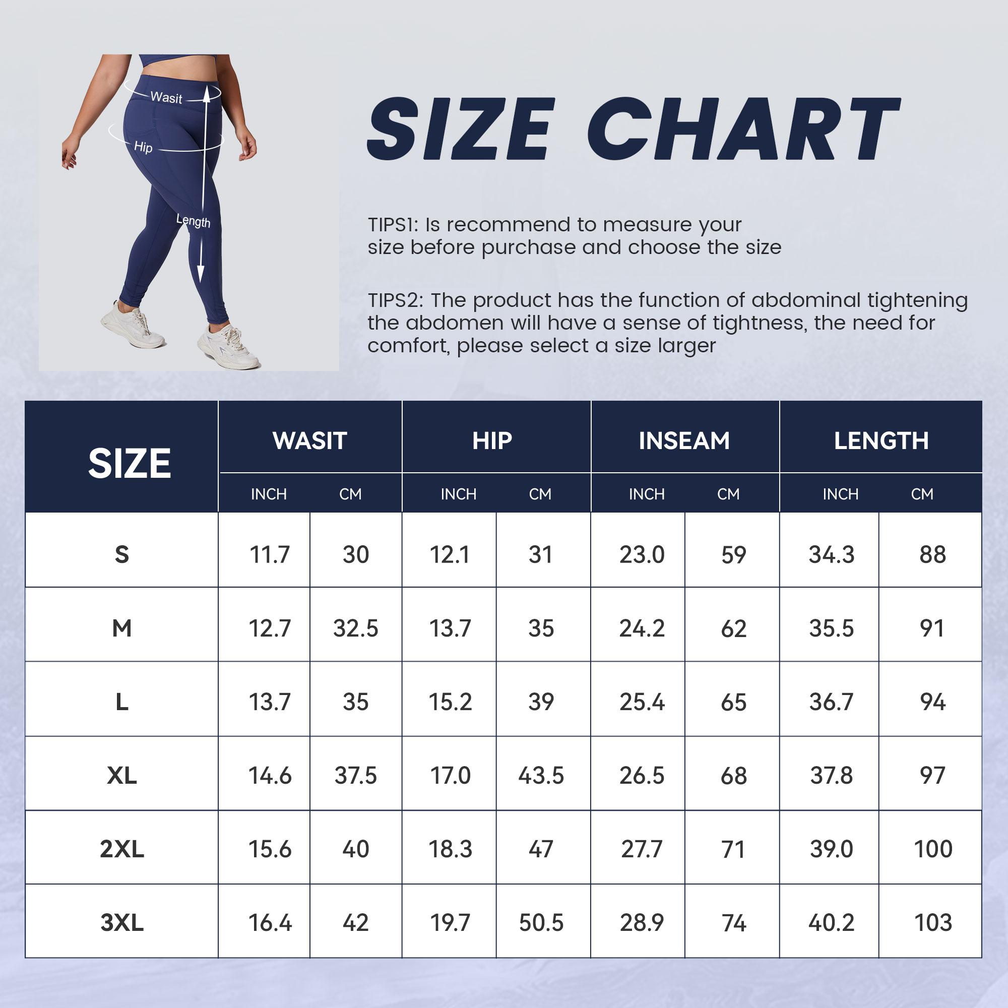 [Size up recommended] Viconow Tummy Control Leggings for Women - High Waist with Pockets Pants Workout Athletic Running Yoga Bike Pants for Gym