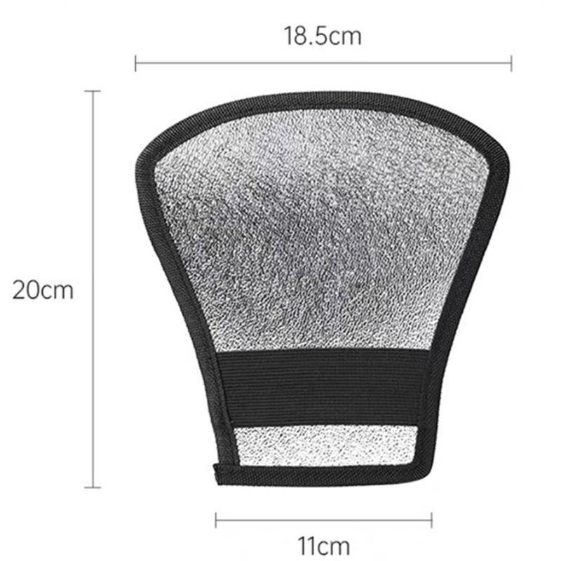 Universal Camera Softbox Flash Light Reflective Board Diffuser Portable Reflector Set Silver Color Bendable Flash Reflector Kit