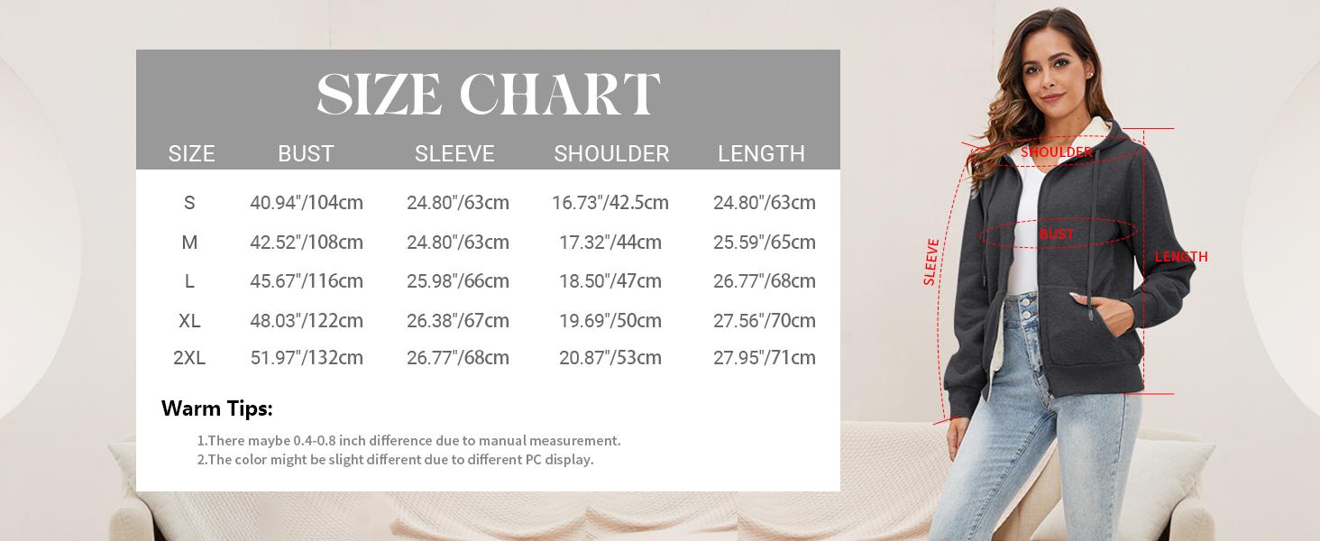 Yimoon Women's Sherpa Lined Hooded Sweatshirt Zip Up Winter Warm Hoodie Comfy Hooded Fleece Jacket Soft Womenswear Drawstring Outdoor