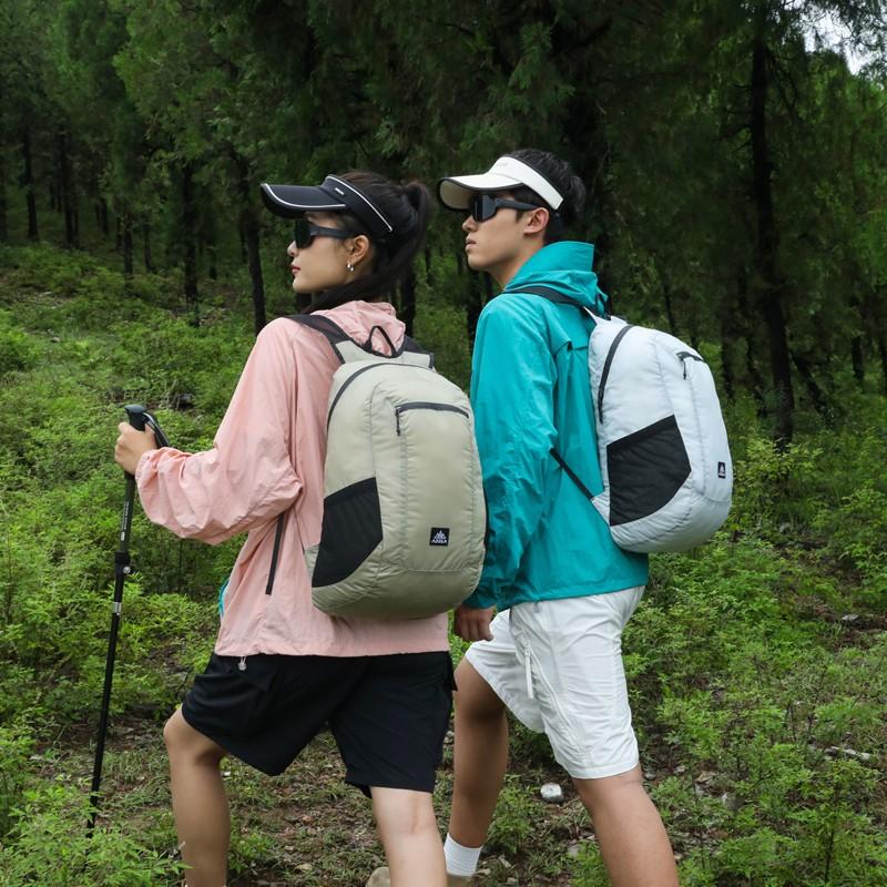 Outdoor Hiking Waterproof Casual Backpack, Foldable Shoulder Bag for Trekking, Travel, Climbing, Cycling, Easy to Carry